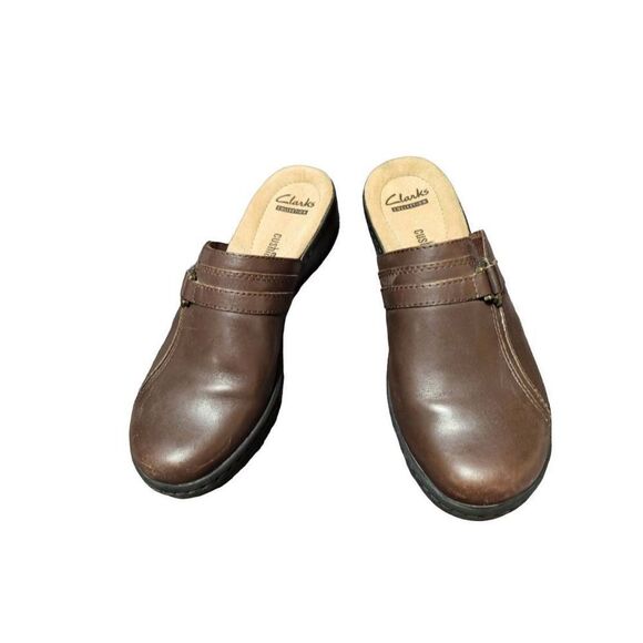 Women's Clarke collection soft cushion leather slide size 6.5 - Picture 4 of 5